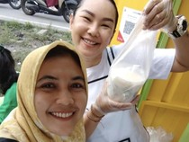 Kalina Ocktaranny Jualan Es Teler Kaki Lima, Pembelinya Antre!