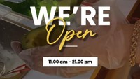 Kalina Ocktaranny juga membuat akun Instagram khusus kedai es telernya. Pada unggahannya, tercantum informasi waktu operasional dan lokasi kedainya. Foto: Instagram/@kalinaocktaranny