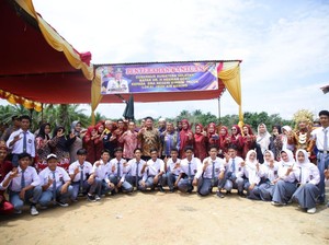 Siswa SMA Negeri di Muratara Numpang Belajar di SD
