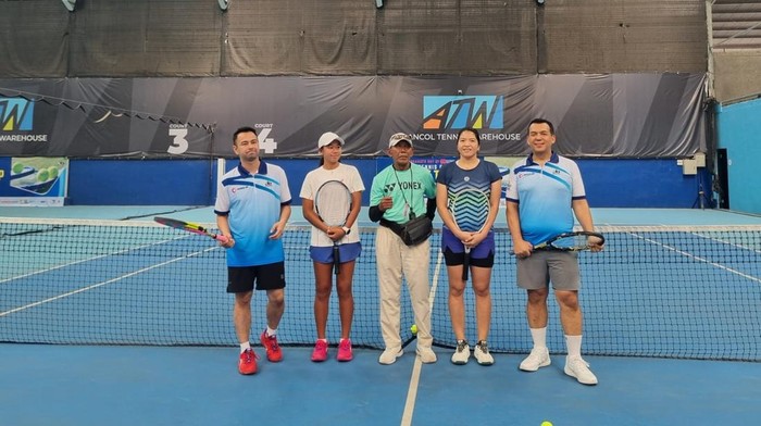 Invitasi Tennis Executive Trisakti Cup 2025 di Ancol Tennis Warehous, 23-24 Agustus.