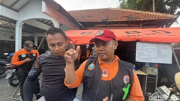 Komandan Batalyon BPBD Surabaya Eko Supriyanto
