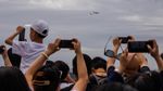 Langit Beijing Dipenuhi Jet Tempur J-15 dan KJ-600 Saat Gladi Resik Parade Militer