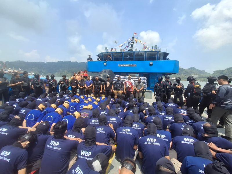 Napi high risk dipindahkan ke Lapas Nusakambangan