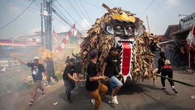 Ogoh-Ogoh hingga Seni Tradisi Meriahkan Kirab Budaya Nusantara di Sleman