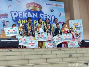 Ini Dia Pemenang Lomba Pekan Seni Anak Pintar Indonesia di Balekambang Solo