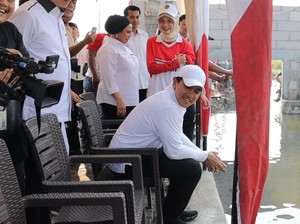 Meriah! Kaesang Ikut Seru-seruan di Festival Omah Sawah Kediri