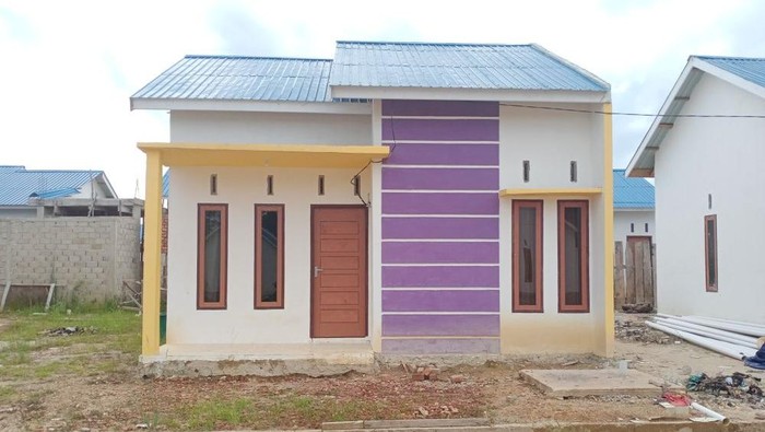 Penampakan rumah di Pertanusa Permai Regency Tahap 2