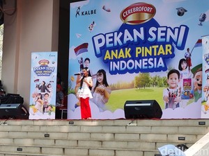 Dendang Merdu Para Penyanyi Cilik di Pekan Seni Anak Pintar Indonesia