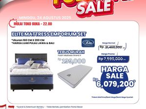 Lebih Murah! Beli Tempat Tidur di Transmart Full Day Sale Hemat Jutaan Rupiah