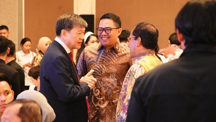 Wali Kota Andi Harun menghadiri perayaan Singapore’s 60th National Day (SG60) di Jakarta.