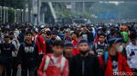 Massa Demo Depan DPR Keos Hingga Masuk Tol Dalkot