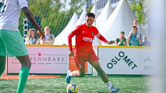 Aksi Timnas Indonesia di Homeless World Cup 2025