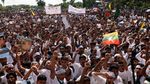 Delapan Tahun Tanpa Kepastian, Rohingya Serukan Keadilan Lewat Aksi Damai