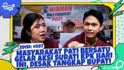 Video: Masyarakat Pati Bersatu Gelar Aksi Surati KPK Hari Ini, Desak Tangkap Bupati