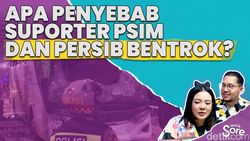 Video: Suporter PSIM dan Persib Bentrok di Jogja