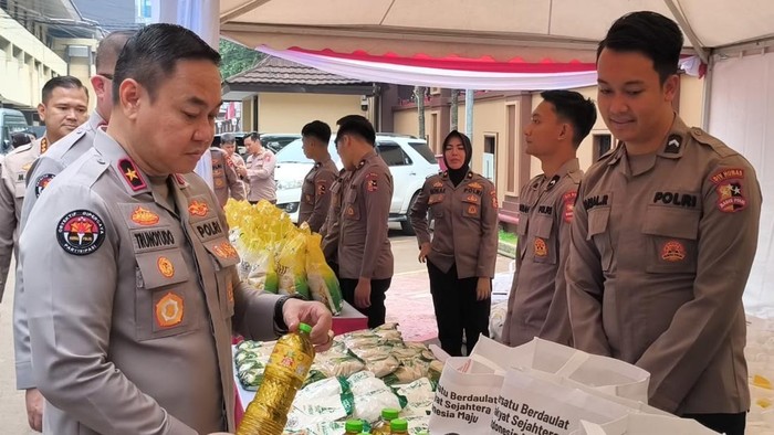Divhumas Polri gelar Gerakan Pangan Murah