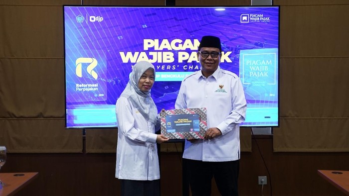 DJP Bengkulu Lampung dan Baznas Lampung MoU terkait zakat.