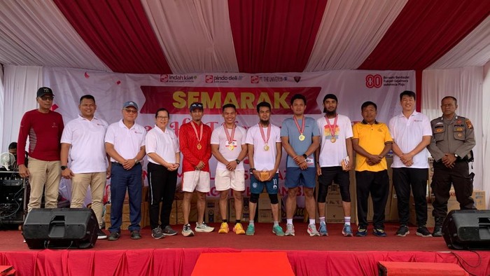 Dok PT IKPP Perawang Mill usai lomba (Foto: Istimewa)