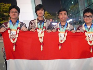 Empat Murid RI Borong 11 Medali di Olimpiade Ilmu Kebumian Internasional, Keren!