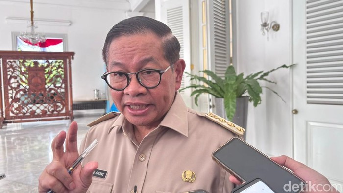 Gubernur DKI Jakarta Pramono Anung. (Brigitta Belia/detikcom)