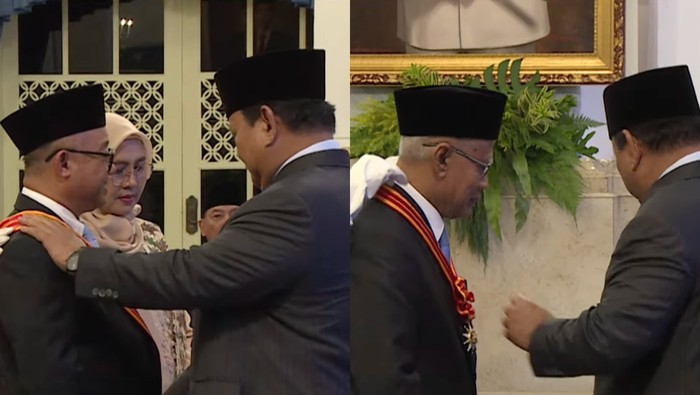 Haedar Nashir-Abdul Muti Terima Anugerah Bintang Mahaputera Utama dari Presiden