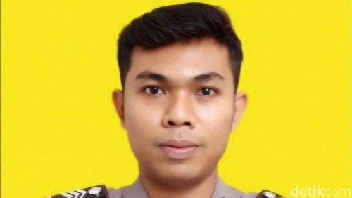 Intel Polsek Sekotong, Lombok Barat, Brigadir Esco Faska Rely, yang ditemukan tewas membusuk dengan leher terikat tali.