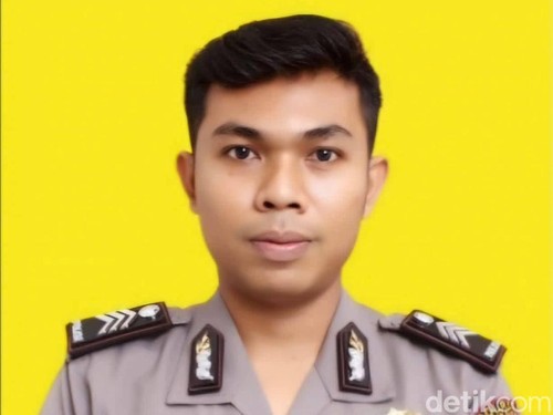 Intel Polsek Sekotong, Lombok Barat, Brigadir Esco Faska Rely, yang ditemukan tewas membusuk dengan leher terikat tali.