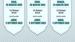 Jadwal Maulid Nabi 2025 Pemerintah, NU dan Muhammadiyah