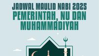Jadwal Maulid Nabi 2025 Pemerintah, NU dan Muhammadiyah