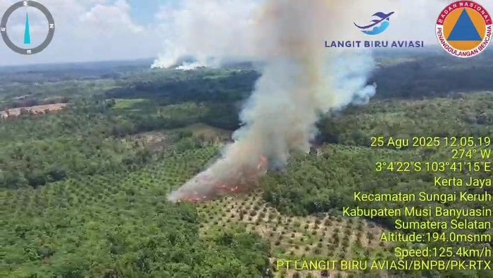 Karhutla masih terjadi di Muba