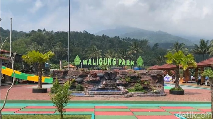 Kawasan objek wisata Walicung Park di Brebes. Foto diunggah Senin (25/8/2025).