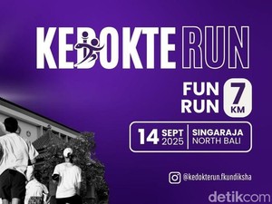 KedokteRUN 2025: Event Lari 7 Km di Singaraja Bali yang Sayang Dilewatkan