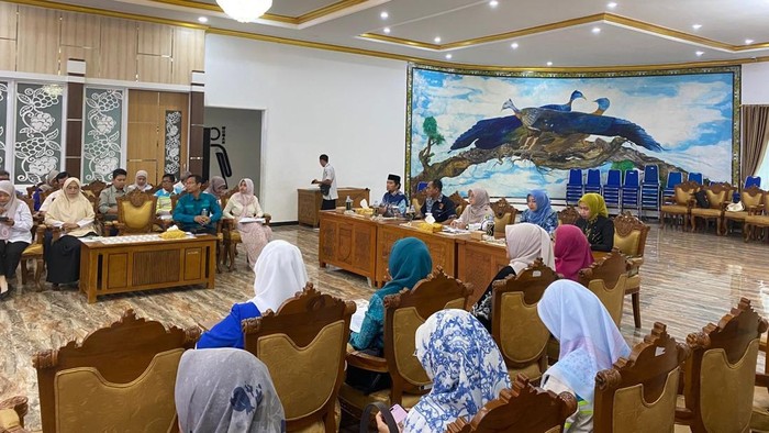 Koordinasi lintas sektor guna pencegahan kekerasan perempuan dan anak, kekerasan seksual serta perdagangan orang. Foto: Khairun Nisa/detikKalimantan
