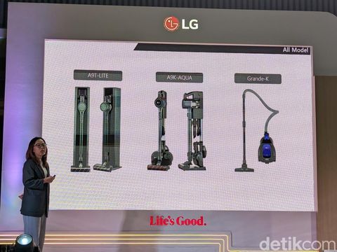 LG rilis tiga vacuum cleaner di Indonesia