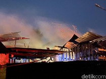 Pabrik Tahu di Pangkalpinang Ludes Terbakar