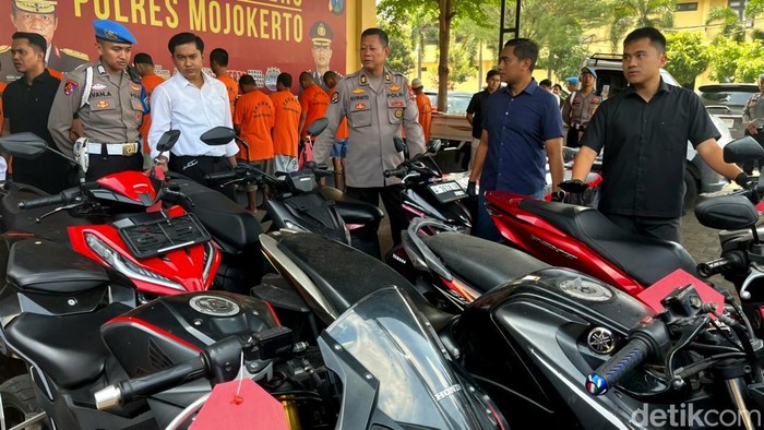Pencurian motor di Mojokerto
