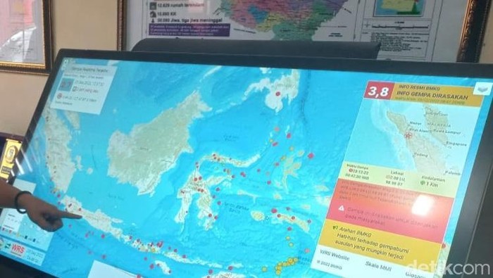 Peta sesar baribis data BPBD Kabupaten Cirebon