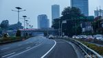 Potret Tol Dalkot Lumpuh Imbas Demo DPR