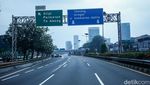 Potret Tol Dalkot Lumpuh Imbas Demo DPR