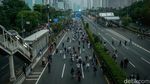 Potret Tol Dalkot Lumpuh Imbas Demo DPR