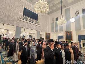Daftar Lengkap Lebih dari 100 Tokoh yang Terima Tanda Kehormatan dari Prabowo