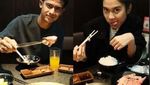 Momen Pratama Arhan dan Azizah Salsha Kulineran di Jepang dan Korea