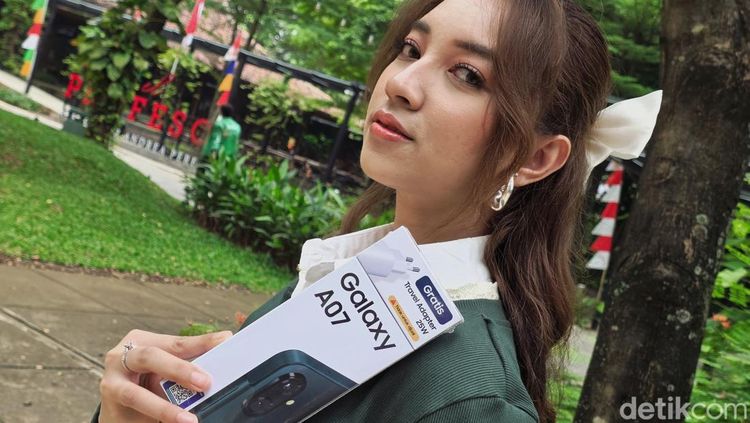 Wujud Galaxy A07, HP Samsung Rp 1 Jutaan Dapat Update Android 6 Kali