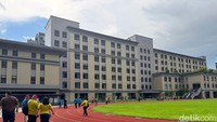 SMA Putri Zhongshan kini punya banyak klub untuk siswanya, termasuk olahraga. Beberapa di antaranya yaitu bola basket, golf, tenis meja, voli, dan lain-lain. Foto: Trisna Wulandari/detikcom