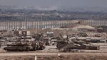 Tank Israel Bergerak di Perbatasan Gaza, Serangan Darat Kian Intensif