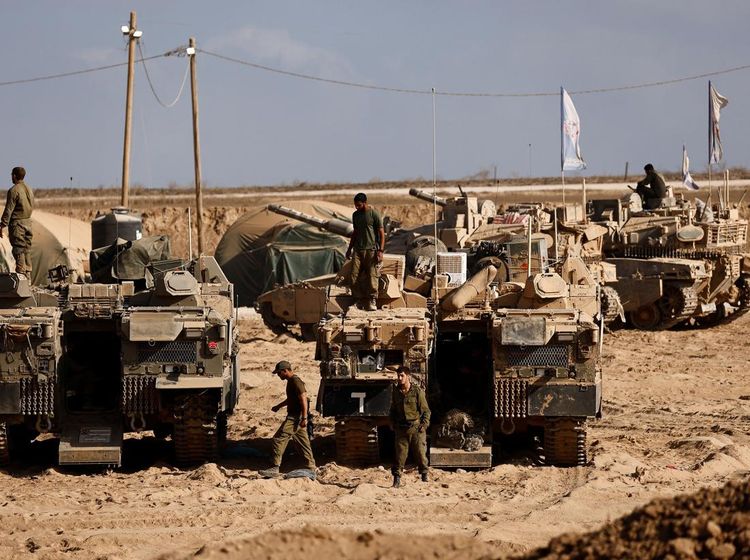 Tank Israel Bergerak di Perbatasan Gaza, Serangan Darat Kian Intensif