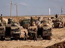 Tank Israel Bergerak di Perbatasan Gaza, Serangan Darat Kian Intensif
