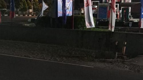 TKP kecelakaan maut di Kemenuh, Gianyar, Minggu (24/8/2025).
