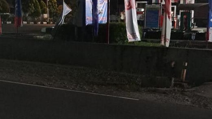 TKP kecelakaan maut di Kemenuh, Gianyar, Minggu (24/8/2025).