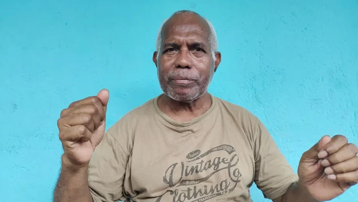 tokoh masyarakat Papua, Thimotius Marani.